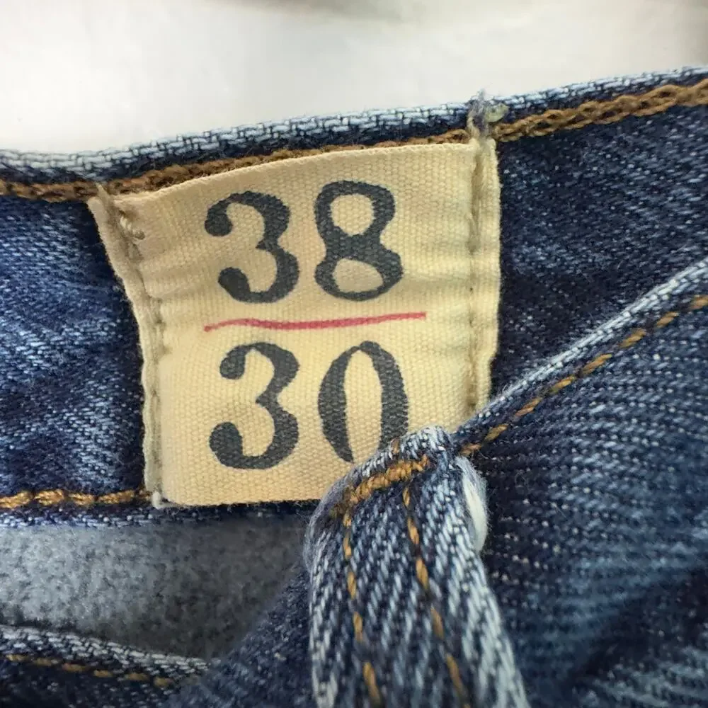 Red Head Brand Co. Jeans‎ Men's 38 X 30 Cotton Fleece Lined Straight Leg Zip Fly